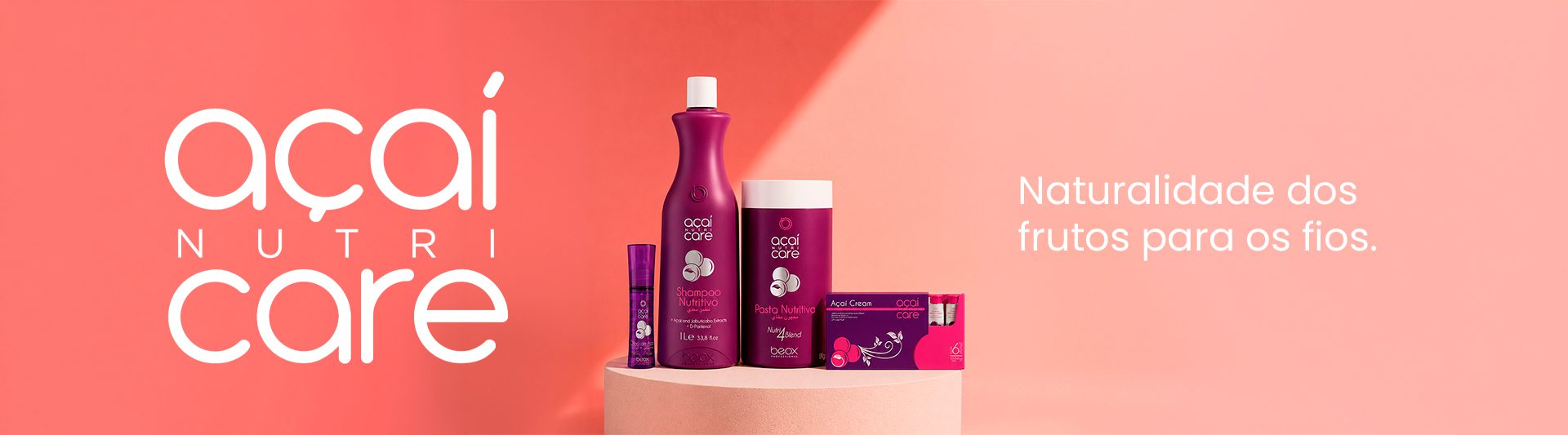Linha Açaí Nutri Care